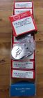 -a-76 Distinctive Quality Lot Of Vtg Fabric Typewriter Ribbons Black Red