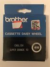 0012502030164 Brother Cassette Daisy Wheel 0012502030164 Brother Cassette Daisy Wheel