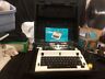 102-65 Swintec Vintage Collegiate Electric Typewriter With Hard Case Manual
