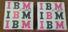 1136013 Ibm Vintage Ribbon Series Nylon Black Red Record Lot Of
