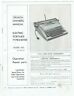 161.53770 Sears Vintage Electronic Typewriter Model Owners Manual Original