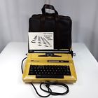 3lrc Smith Corona Scm Typewriter Sterling Automatic Teal Leather Bag