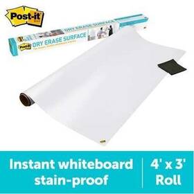 3m Def4x3 Post It 4x3 Dry Erase Surface 4ft X 3ft Whiteboard
