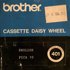401 Brother Pica Cassette Daisy Wheel New Free Shipping 012502030010 401 Brother Pica Cassette Daisy Wheel New Free Shipping 012502030010