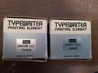 5402 5451 Sears Ibm Selectric Ii Type Ball Element Script Shadow