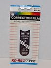 8 Es-bl Ko Rec Type Typewriter Correction Cover Up Film Tabs New
