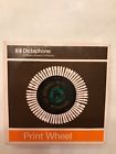 87160043 Dictaphone Print Wheel Courier