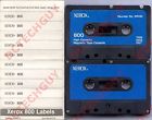 8r494 Xerox Af New Vintage Genuine Ets Cassette Tapes Labels