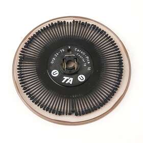 Adler 24-76 Ta Font Caroll-pica Courier 10 Daisywheels For 320