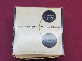 3-3063 Adler Lot Of 4 Carbon Ribbons Black Polyethylene 5/16 With Box