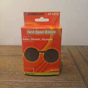 11472 Adler Olivetti Olympia Porelon Twin Spool Ribbon #11472 New Box Typewriter