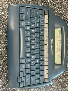 Alphasmart Alsm2000 2000 Portable Word Processor