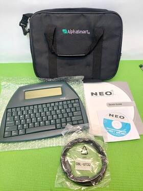 Neo-ad-0807-07497-fc Alphasmart Neo By Portable Word Processor Typewriter Keyboard