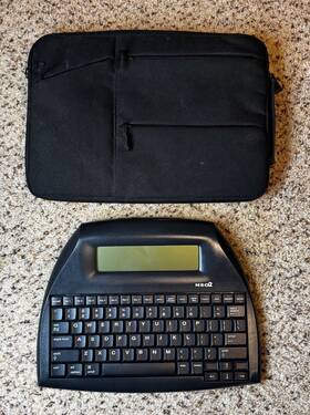 Neo2-ac-1104-04843-fc Alphasmart Neo 2 Renaissance Learning Alphaword Keyboard With Case And Usb Cable