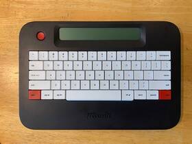 Astrohaus Awt-02-bwr Nib Freewrite Alpha Raven Black With Backlight By