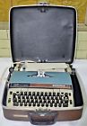 Automatic 210 Smith Corona Vintage Electric Electra Typewriter Case Tested Working