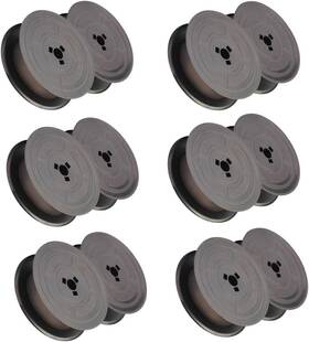 Bigger 191171046710 Universal Twin Spool Typewriter Ribbon 2 Inch Diameter 1/2 Wide Typ
