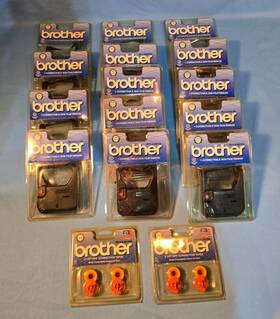Py80 Brother 012502524588 Lot Of 2030 And 3010 Correctible Film Ribbons Tape For Py75 Py80 Brother 012502524588 Lot Of 2030 And 3010 Correctible Film Ribbons Tape For Py75