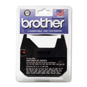 1030 Brother 014445221241 Correctable Ribbon For Daisy Wheel Typewriter 2 Ribbons