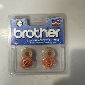 3010 Brother 1030/3010 2pack 1030 Black Correctable Film Ribbons And Correction Tapes