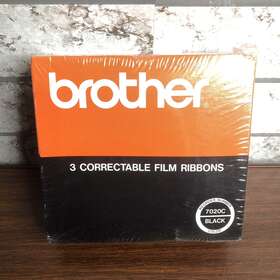 7020c Brother Correctable Film Ribbon Black