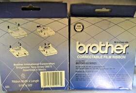 1030 Brother Black-1030 New Black Typewriter Correctable Film Ribbon For Ax Series