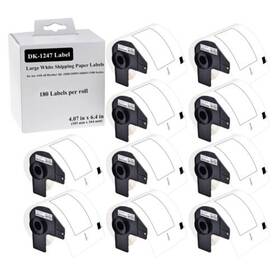 Brother Dk1247 Die-cut Large Shipping Paper Label