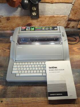 5550mds Brother Wp-5550 Mds Word Processor Clean Condition Tested With Manual Wp