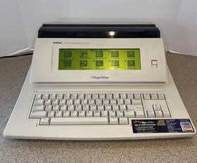 Wp-6700 Brother Vintage Whisperwriter Word Processor Model Cj Color Inkjet