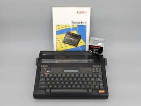 642684 Canon Typestar 4 Black Electronic Electric Typewriter And Ink Acdc Power Works