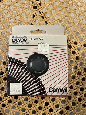 C-0110 Canon Daisy Wheel Delegate 10 Plastic Print Replacement Usa Camwil