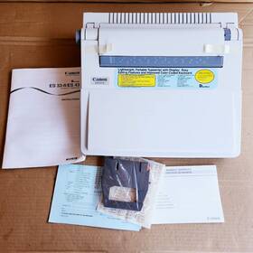 Es33-ii Canon Electric Typewriter Model U072- New- No Box