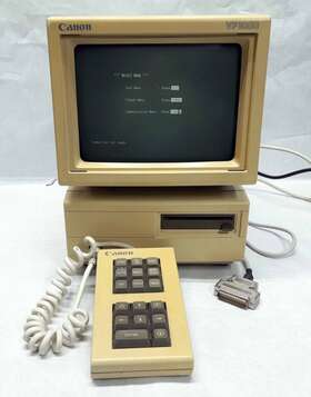 Vp1000 Canon Vintage Word Processor Unable To Test Beyond Powering On Sold As-is