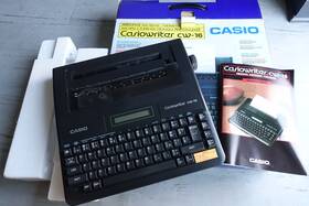 Casio Casiowritercw16 Casiowriter Cw- 16 Electronic Typewriter