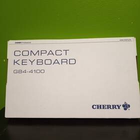 G84-4100ppaus Cherry Compact Keybord G84-4100