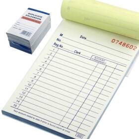 2-part Cotton Fly 03077 Sales Order Receipt Book 10 Pack 3.5 X 5.5 Inches Carbonless Cop
