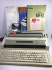 Em-411 Brother Electronic Electric Typewriter Tested