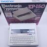 Ep-150 Ep150 Brother Vintage Electronic Typewriter With Box 012502550051