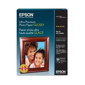 50-sheet Epson S042175 8.5x11 Glossy Ultra Premium Photo Paper
