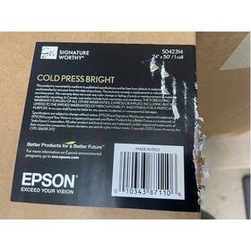 Epson S042314 Cold Press Brt 24 X 50 Roll