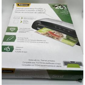 5743601 Fellowes 200pk Laminating Pouches Letter 5mil