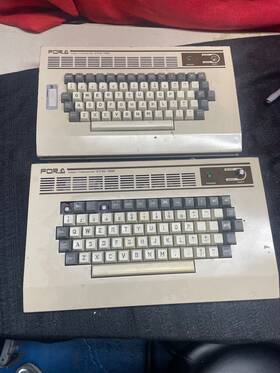 Vtw-100 Fora Lot Of 2 Vintage For-a Video Typewriter Mechanical Keyboards