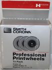 H63206 Smith Corona Tri Pack Electronic Typewriter Professional Printwheel Cases