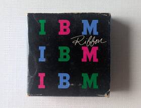 1010733 Ibm Vintage Typewriter Ribbon Box And Spool No. Clean Clip Nylon