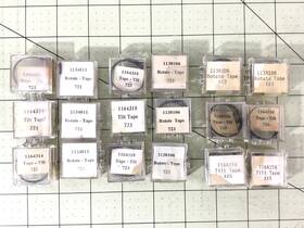 1138016 Ibm Lot Of 18 Selectric Typewriter Oem Rotate And Tilt Tape 721 723 725 - Nos