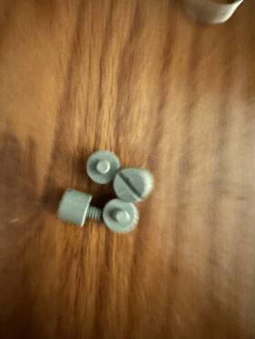 1174008 Ibm Selectric Part Service Feet Used Gray Color Set Of 4