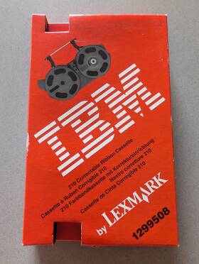 1299058 Ibm - Typewriter Correctable Film Ribbons Lexmark 515ft X 0.65 Inch