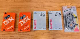 1299208 Ibm Selctric Iii Typewriter Inch Bicycle Ribbon Cartridges - New In Box Nos