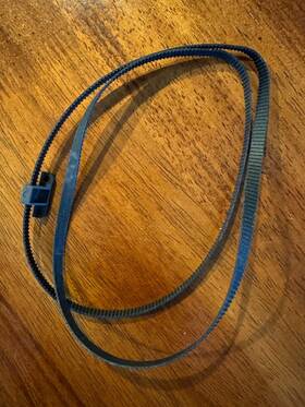 1337079 Ibm Wheelwriter Typewriter Drive Belt - Wide Carriage Fru