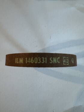 1460331 Ibm Mag Card Selectric Motor Belt # New Genuine Very Rare 1460331 Ibm Mag Card Selectric Motor Belt # New Genuine Very Rare